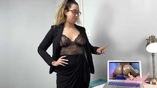 Annoyed Wife Discovers You Watching Porn and Demands You Worship Her Ass