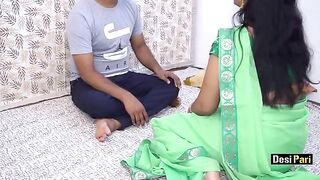 Desi Pari Bhabhi gets fucked before going to marry with Hindi audio