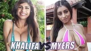 A compilation of the best Mia Khalifa and Violet Myers have to offer in a hardcore scene