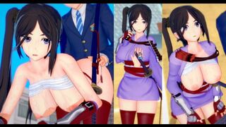 Koikatsu! Game with big tits DanMachi Yamato Mikoto's anime