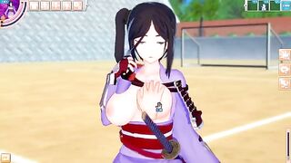 Koikatsu! Game with big tits DanMachi Yamato Mikoto's anime