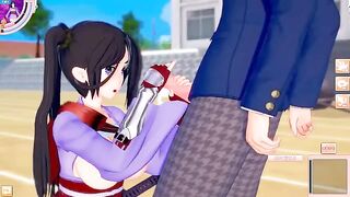 Koikatsu! Game with big tits DanMachi Yamato Mikoto's anime
