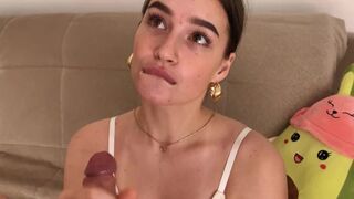 The man received a gentle blowjob, which he greatly enjoyed