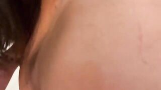 Brunette PAWG gets fucked by her stepbro in the kitchen