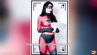 The Incredibles Violet Parr in hot POV action
