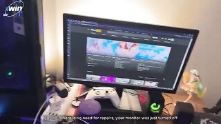 A SkinLovers girl had to pay for her computer repair, so she engaged in intimate acts