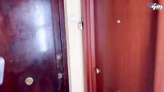 Why were you spying on me? - Exclusive 4K homemade video with tight pussy action