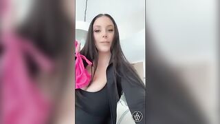 A cheating hotel hookup with an Aussie beauty and her huge tits