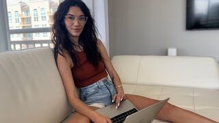 Nudist stepbrother fucked his stepsister with big tits