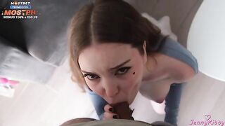 A young guy fucked his stepmom, who is not shy to show her holes