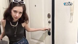 Met a cute Ukrainian girl on the street and fucked her