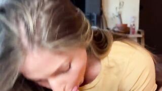 Guy filming his sex with a hot babe, she’s not happy