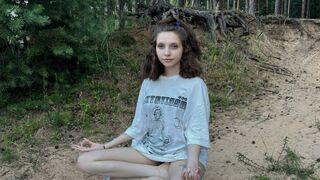 Best yoga teacher I've ever seen, met on the street, got intimate immediately
