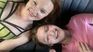 Crazy anal bus orgy with hot teenage girl action