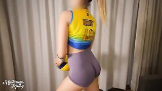 A hot volleyball match with a steamy twist, featuring Mysterious Kathy’s best moves!