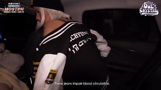The guy fucked the girl in the car for not meeting owls