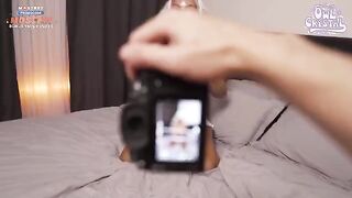 A photo shooting with a hot stepsister for a dreamy stepbrother
