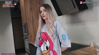 A good morning fuck is better than a coffee for your stepsister
