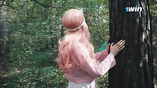 A lost girl was fucked by a forest ranger’s cock