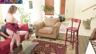 I showed my pervert stepson the basics of sex with my big booty