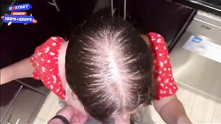 The guy did not believe that the woman could cum with that sound