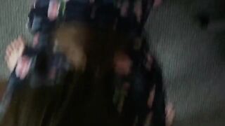 Guy punished his step sister for being a porn model by choking and fucking her
