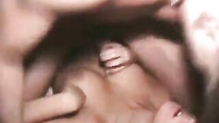 An amateur has sex with a student at home, showcasing big tits in action