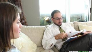 The girl was exposed and seduced her stepfather, who could not resist