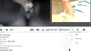 A wife gets her desires fulfilled through a webcam with her husband