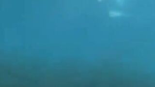 Aqualangists fuck at the depths of the sea, a steamy underwater scene