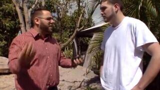 A guy fucked a girl on the couch in front of her husband