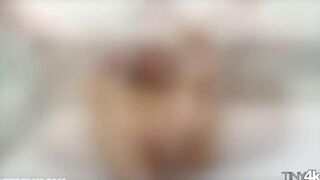 A fat man with a big dick fucks a girl wearing braces in this hot scene