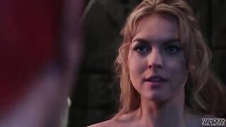 Keira Nicole fucks Peter Pen in a steamy bedroom session at high speed