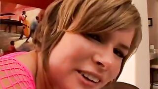 This sister is ready to anal with her bro and friend