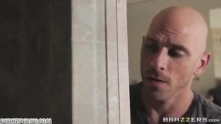 Johnny Sins, the powerful Italian stallion, slammed that pussy in hardcore action