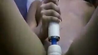 One guy caresses, the second makes a blowjob and jerks with him