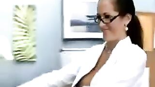 Fake teacher fucks Italian schoolgirl on the table