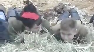 Brought the heifer to the barn and fucked her in the hay, a rough encounter