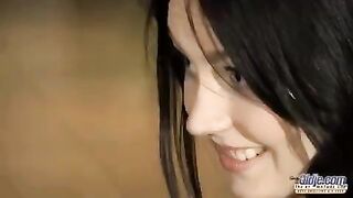 Sexy girl fucked by an old man with a big cock