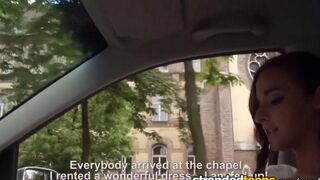 A newlyweds day started with a blowjob and sex in the car