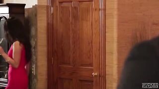 Two sisters fuck with their friend in the bathroom