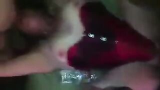 A cool sexual encounter at a disco club during the party