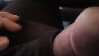 I removed pants from the guy and started to masturbate his dick