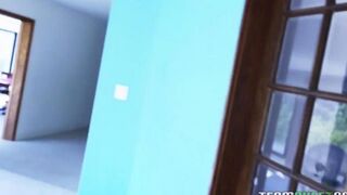 The mulatto fucked after sucking the pretty Alexia Gold's pussy