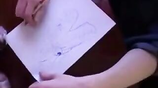 Instead of lessons, the Russian guy fucked his mom with passion