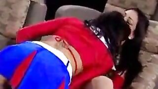A lesbian centuries ago wore pantyhose and stockings to fuck