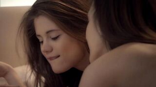 Appetizing girls are licking each other’s sweet pussies passionately