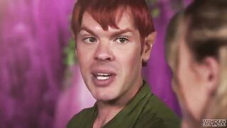 Peter Pan fucked two mermaids in a steamy FFM threesome adventure