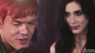 Peter Pan fucked two mermaids in a steamy FFM threesome adventure