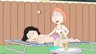 Bonnie and Lois are making lesbian love in a steamy episode